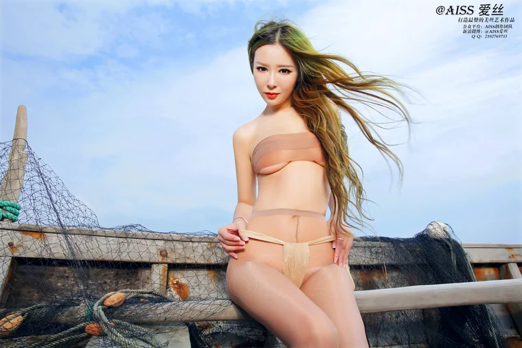 [AISS] 钻石版 Vol.F5009 沙滩女神 2015.04.04 preview 3