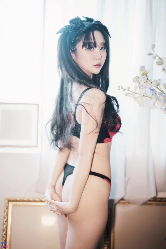 [BLUECAKE] Bomi (보미) & Zia (지아) - Fate Saber x Thosaka Rin - Lingerie.Ver preview 4