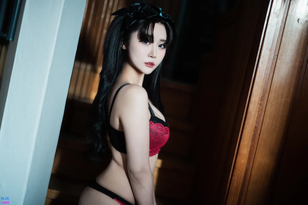 [BLUECAKE] Bomi (보미) & Zia (지아) - Fate Saber x Thosaka Rin - Lingerie.Ver preview 19