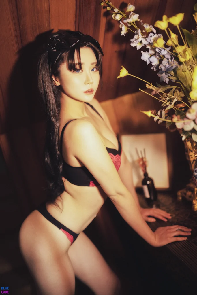 [BLUECAKE] Bomi (보미) & Zia (지아) - Fate Saber x Thosaka Rin - Lingerie.Ver preview 21
