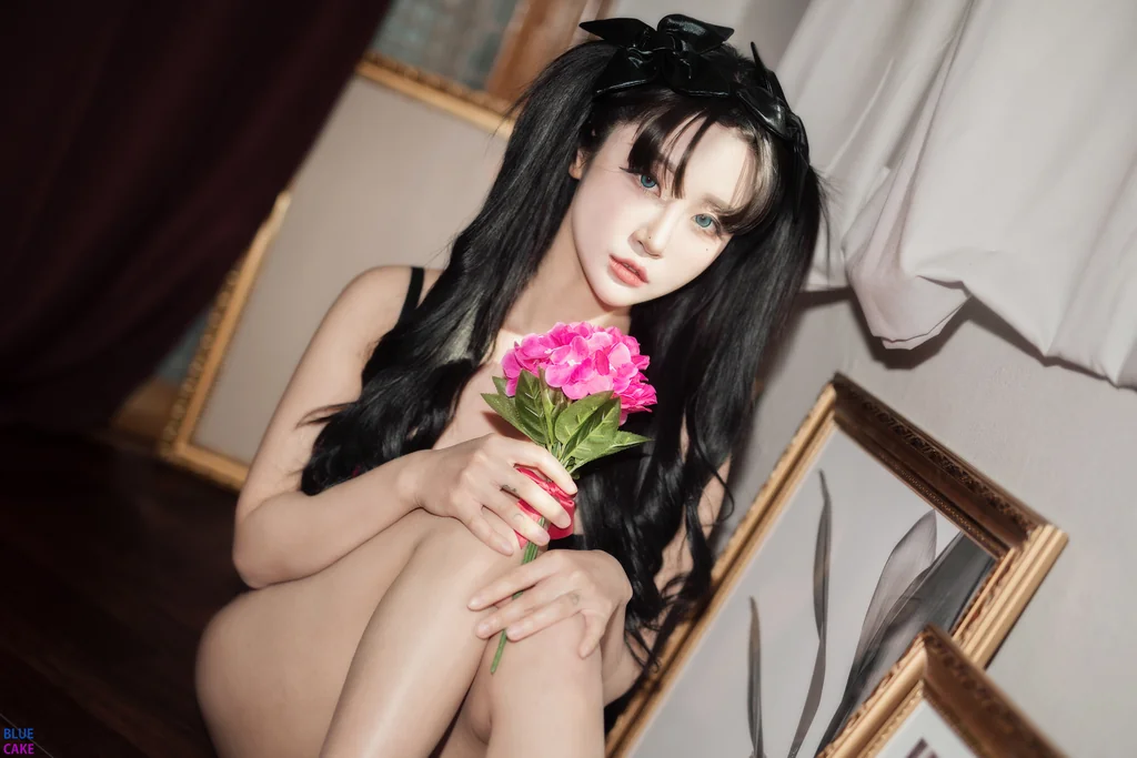 [BLUECAKE] Bomi (보미) & Zia (지아) - Fate Saber x Thosaka Rin - Lingerie.Ver preview 23