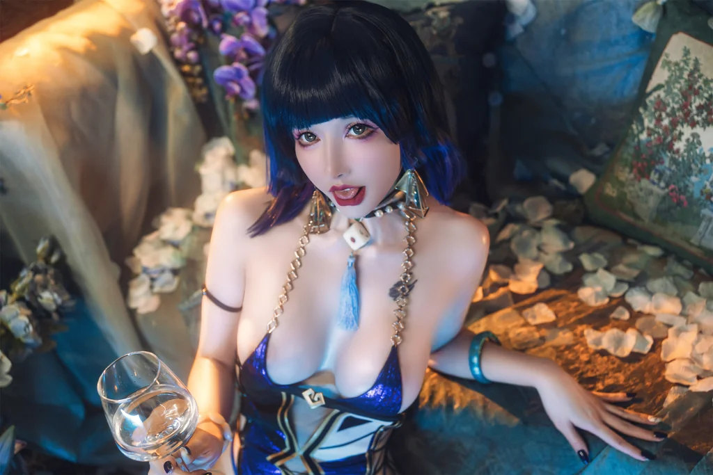 [Coser] 鹿八岁 - 原神 夜兰 preview 10