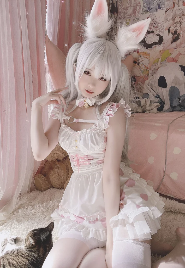 [Coser] 习呆呆 - 工口兔口塞跳蛋 preview 4