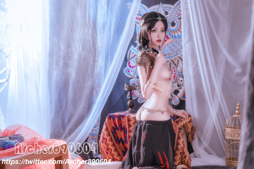 [Coser] 黄金二逼王 - 绿洲舞娘 preview 15