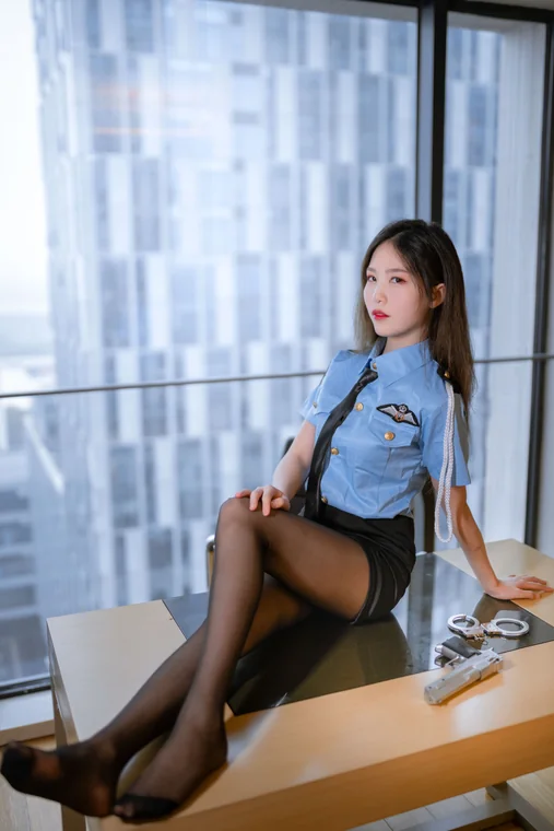 [Coser] 抖娘-利世 女警 preview 8