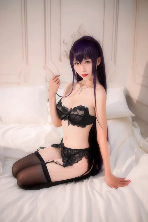 [Coser] 抖娘-利世 霞之丘诗羽内衣 preview 6