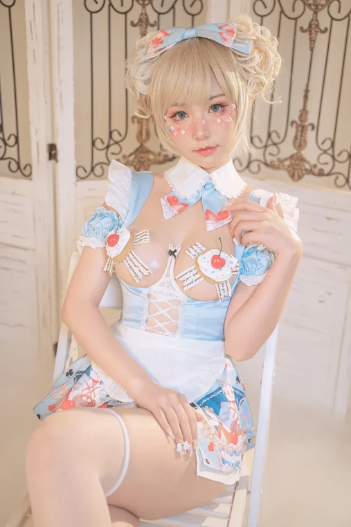 [Coser] 爆机少女喵小吉 - 小吉的秘密茶会 preview 2