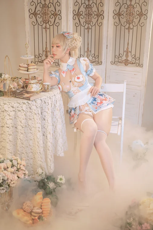 [Coser] 爆机少女喵小吉 - 小吉的秘密茶会 preview 6