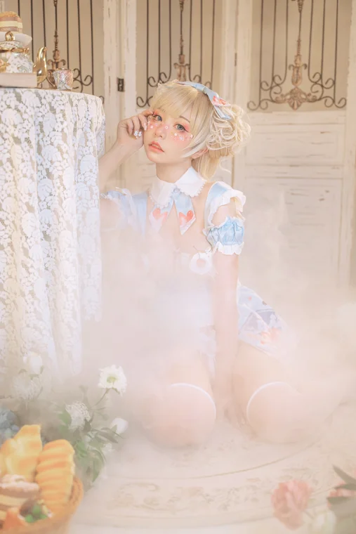[Coser] 爆机少女喵小吉 - 小吉的秘密茶会 preview 9