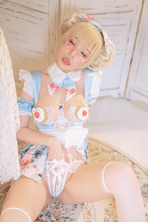 [Coser] 爆机少女喵小吉 - 小吉的秘密茶会 preview 19