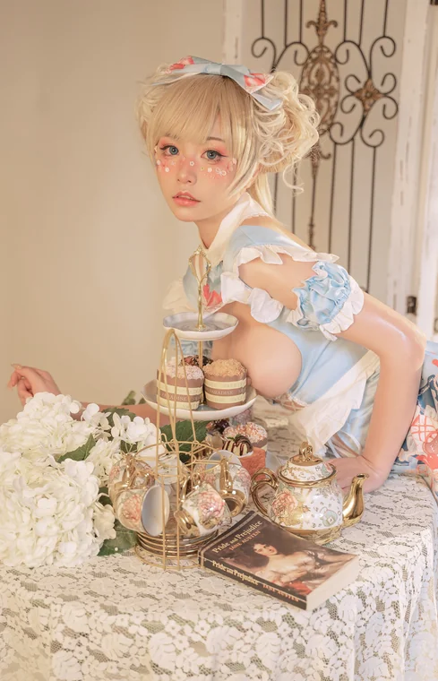 [Coser] 爆机少女喵小吉 - 小吉的秘密茶会 preview 22