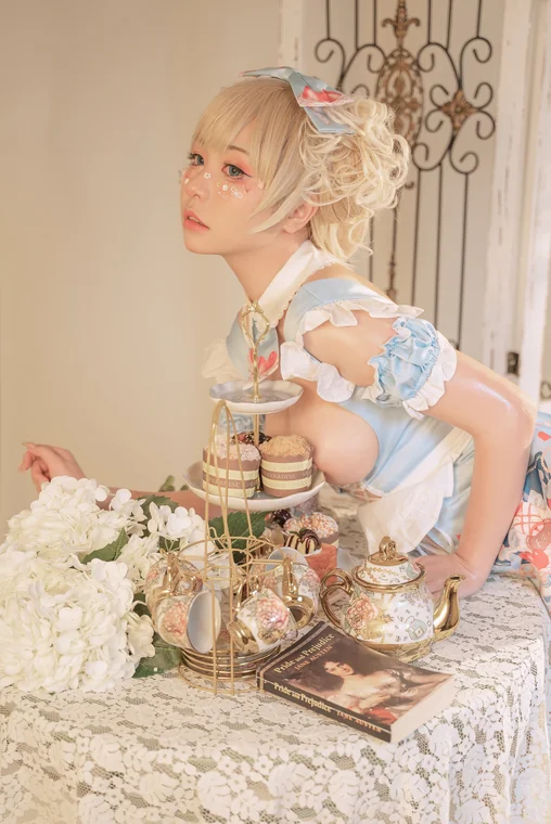 [Coser] 爆机少女喵小吉 - 小吉的秘密茶会 preview 23