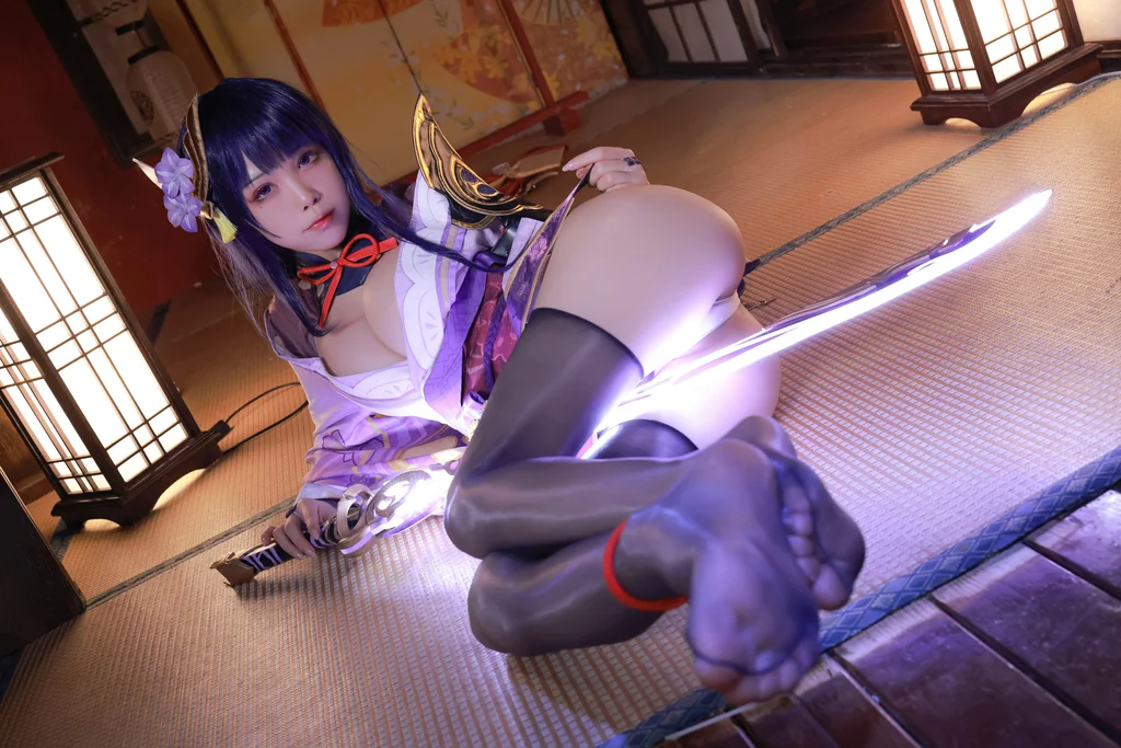 [Coser] 水淼aqua Vol.110 雷电将军 preview 15