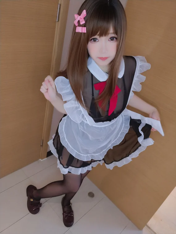 [Coser] 雪晴Astra (雪晴嘟嘟) Vol.029 浴室女仆 preview 8