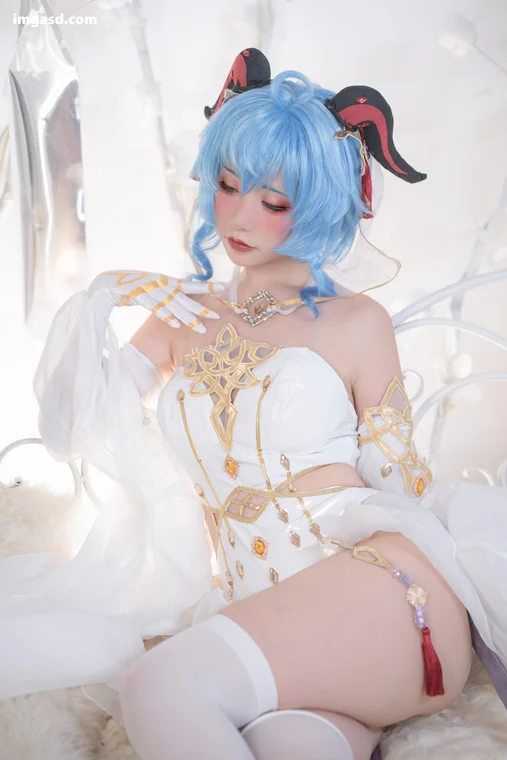 [Coser] Chinese 爆机少女喵小吉 - 12月T3 双子：最强冰雪组合 preview 20