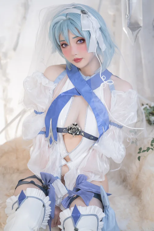 [Coser] Chinese 爆机少女喵小吉 - 12月T3 双子：最强冰雪组合 preview 1