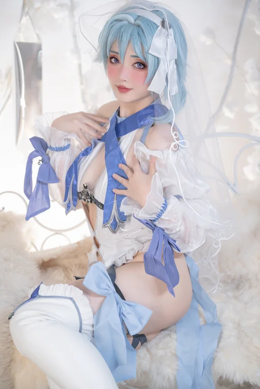 [Coser] Chinese 爆机少女喵小吉 - 12月T3 双子：最强冰雪组合 preview 5
