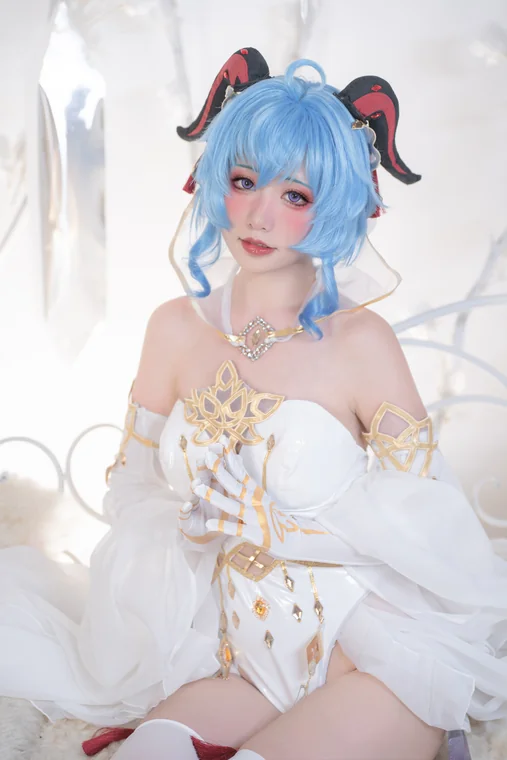 [Coser] Chinese 爆机少女喵小吉 - 12月T3 双子：最强冰雪组合 preview 11