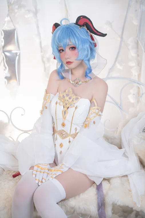 [Coser] Chinese 爆机少女喵小吉 - 12月T3 双子：最强冰雪组合 preview 13