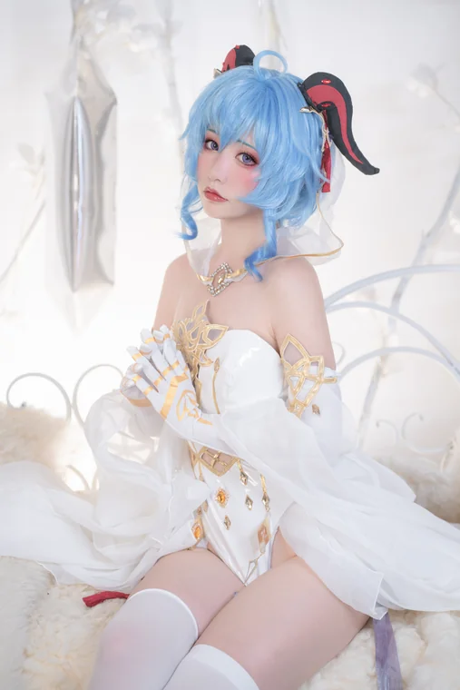 [Coser] Chinese 爆机少女喵小吉 - 12月T3 双子：最强冰雪组合 preview 16