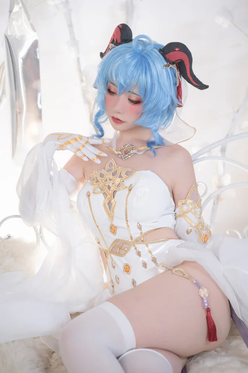 [Coser] Chinese 爆机少女喵小吉 - 12月T3 双子：最强冰雪组合 preview 19