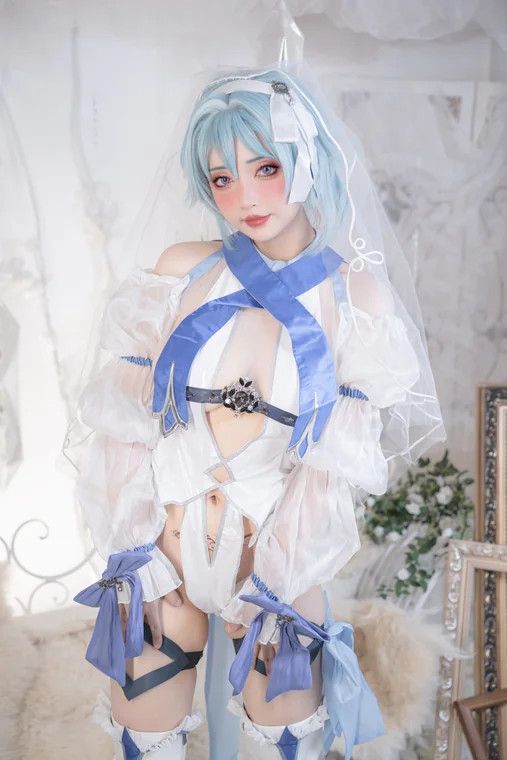 [Coser] Chinese 爆机少女喵小吉 - 12月T3 双子：最强冰雪组合 preview 22