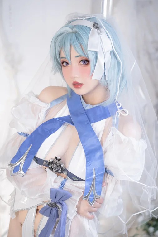 [Coser] Chinese 爆机少女喵小吉 - 12月T3 双子：最强冰雪组合 preview 23