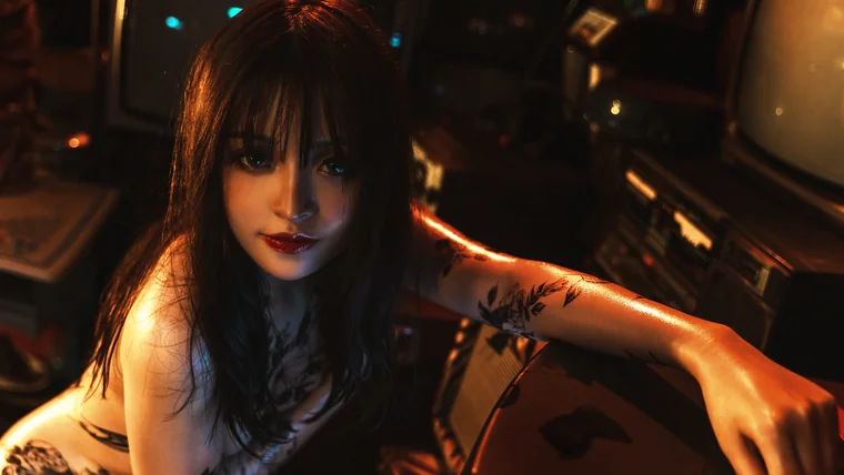 [Coser] Chinese 爆机少女喵小吉 - 12月T3 古董店人偶 preview 10