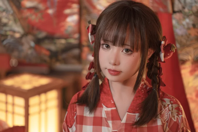 [Coser] Chinese 爆机少女喵小吉 - 12月T3 灼灼其华 preview 12