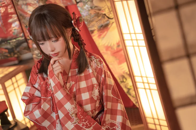 [Coser] Chinese 爆机少女喵小吉 - 12月T3 灼灼其华 preview 13