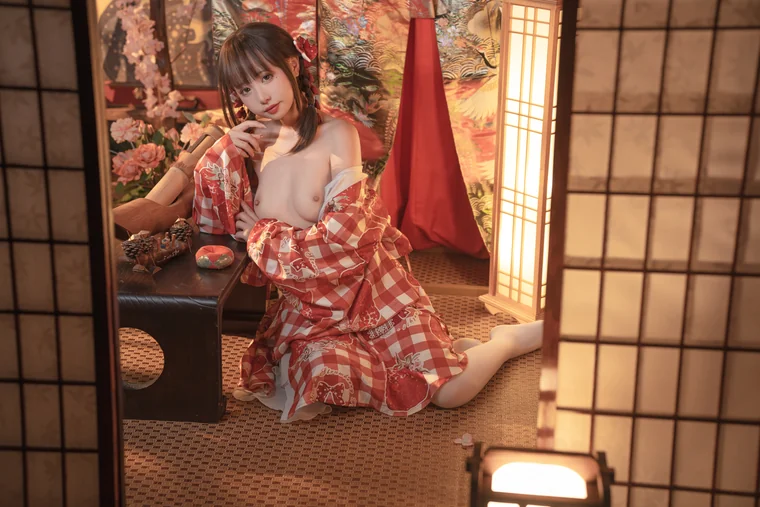 [Coser] Chinese 爆机少女喵小吉 - 12月T3 灼灼其华 preview 22