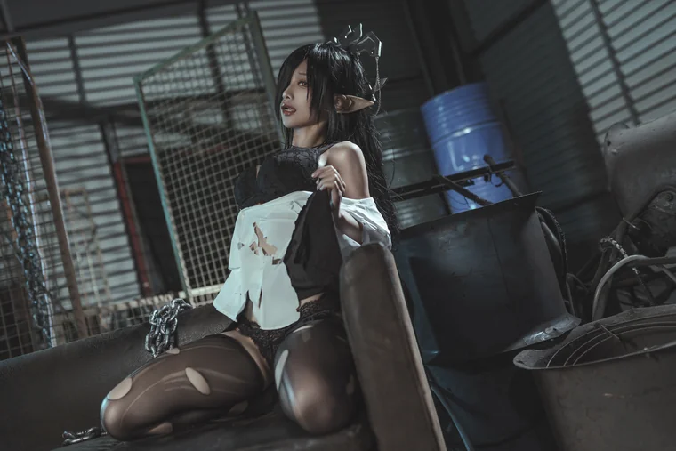 [Coser] Chinese 蠢沫沫 - 黑兽 女王 preview 21
