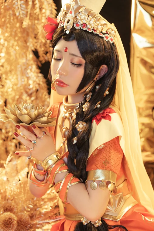 [Coser] Chinese 爆机少女喵小吉 - 天竺少女 preview 10