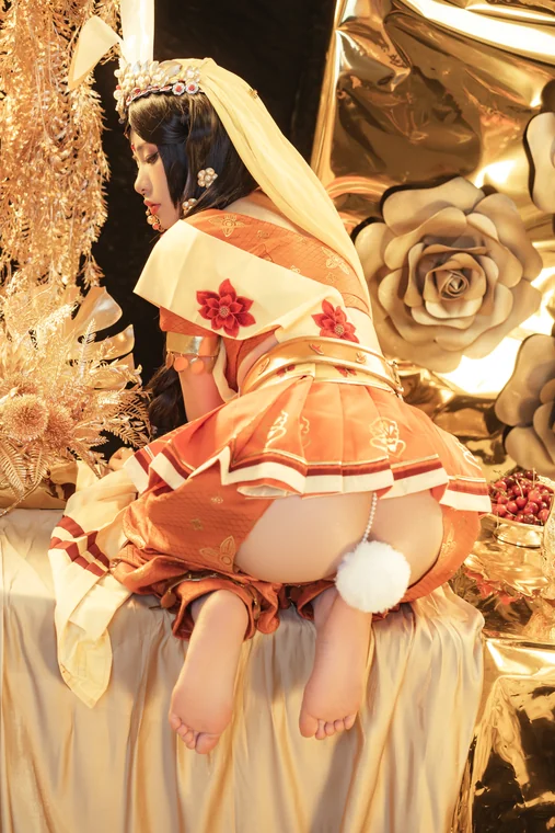[Coser] Chinese 爆机少女喵小吉 - 天竺少女 preview 12