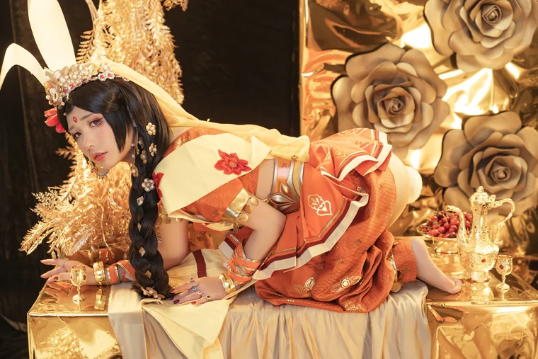 [Coser] Chinese 爆机少女喵小吉 - 天竺少女 preview 19