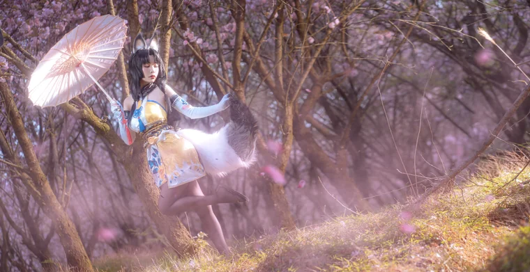 [Coser] Chinese 爆机少女喵小吉 – 永劫无间 胡桃 preview 5