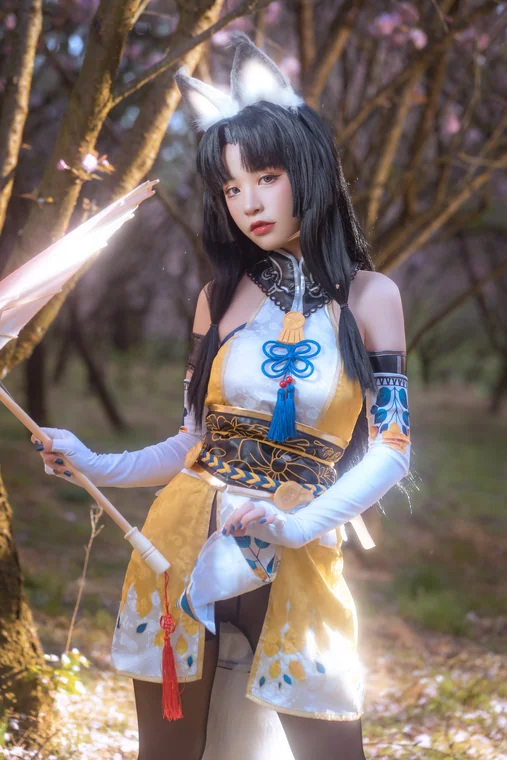 [Coser] Chinese 爆机少女喵小吉 – 永劫无间 胡桃 preview 7