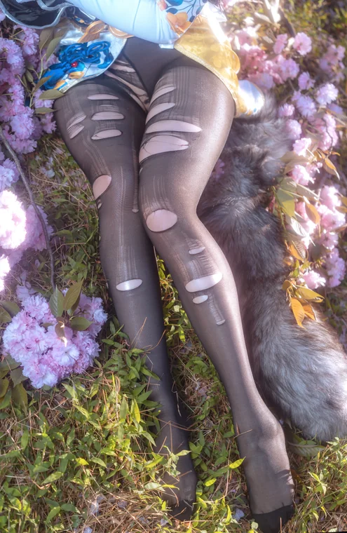 [Coser] Chinese 爆机少女喵小吉 – 永劫无间 胡桃 preview 8