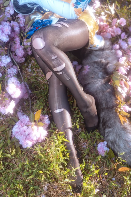 [Coser] Chinese 爆机少女喵小吉 – 永劫无间 胡桃 preview 9
