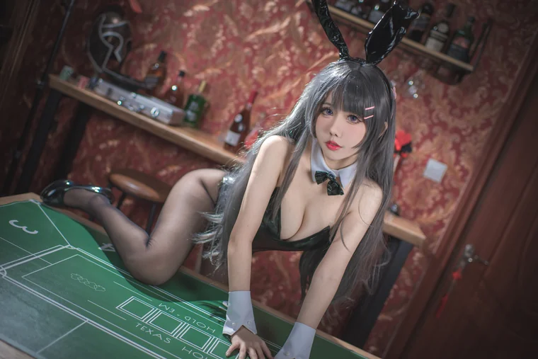 [Coser] Chinese 仙女月 - 樱岛麻衣兔女郎 preview 10