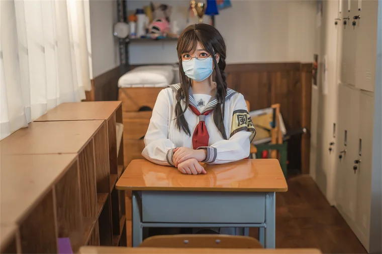 [Coser] Chinese 啊日日 - 放课后风纪 preview 16