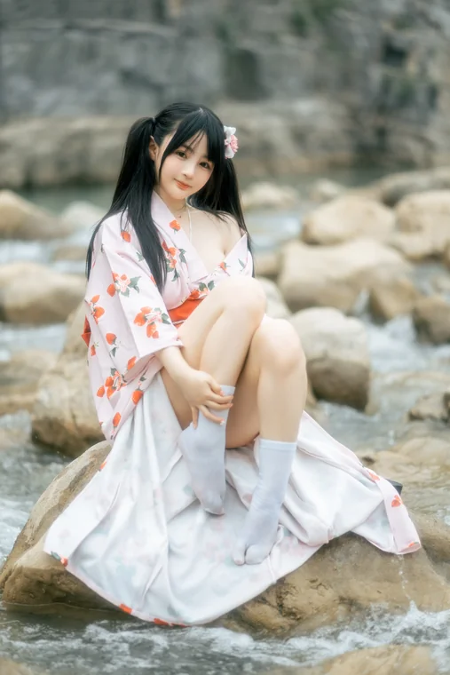 [Coser] Chinese 桜井宁宁 - 浴衣 preview 9