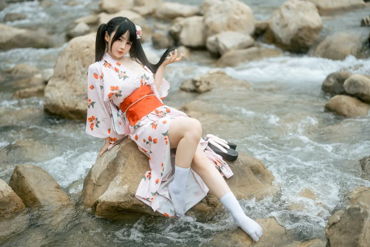 [Coser] Chinese 桜井宁宁 - 浴衣 preview 10