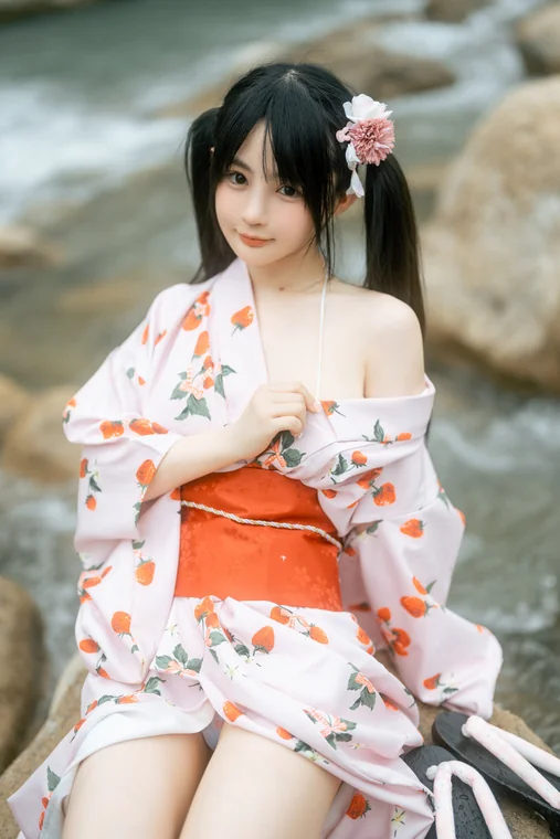 [Coser] Chinese 桜井宁宁 - 浴衣 preview 11