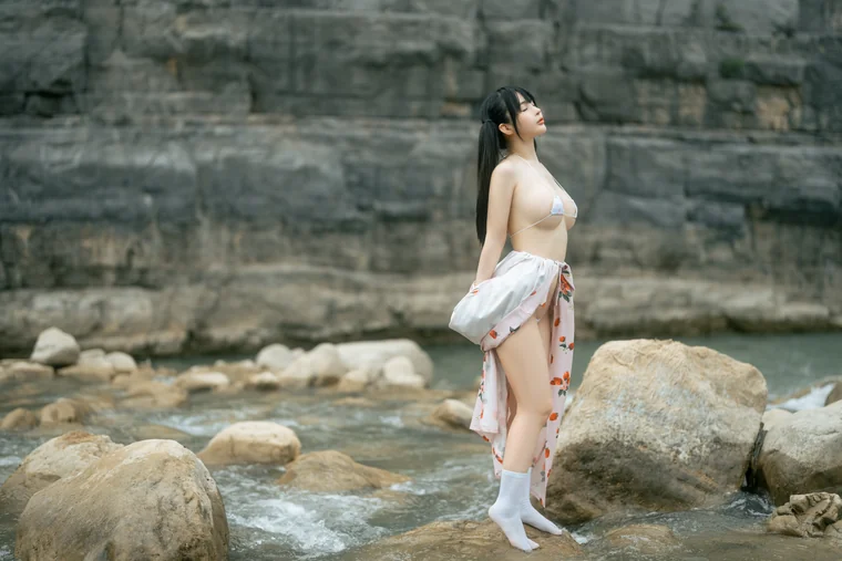 [Coser] Chinese 桜井宁宁 - 浴衣 preview 19