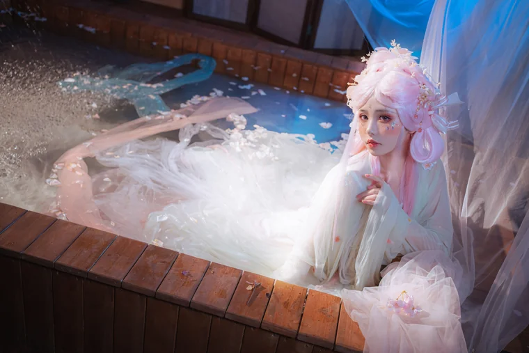 [Coser] Chinese 爆机少女喵小吉 - 临江仙 preview 2