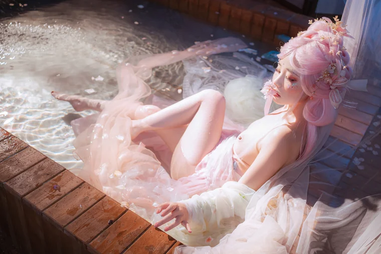 [Coser] Chinese 爆机少女喵小吉 - 临江仙 preview 19