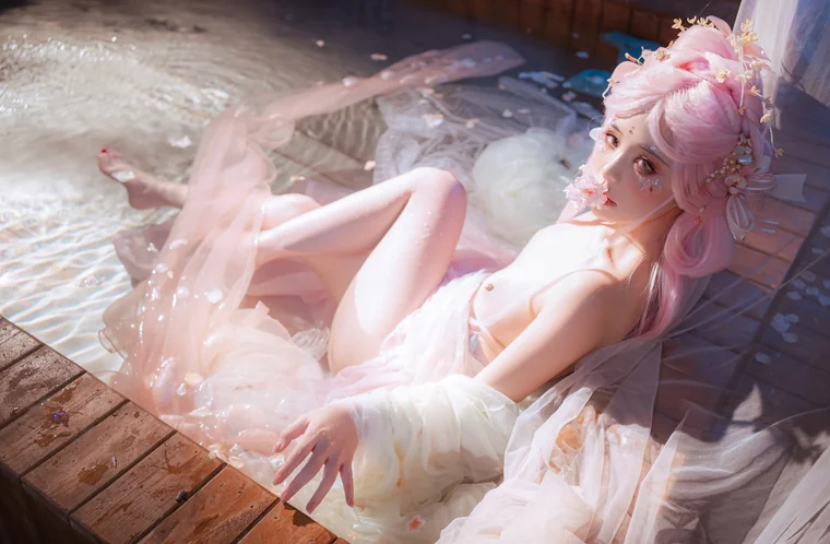 [Coser] Chinese 爆机少女喵小吉 - 临江仙 preview 20