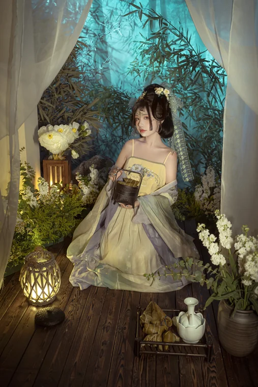 [Coser] Chinese 爆机少女喵小吉 - 浣溪沙.端午 preview 1