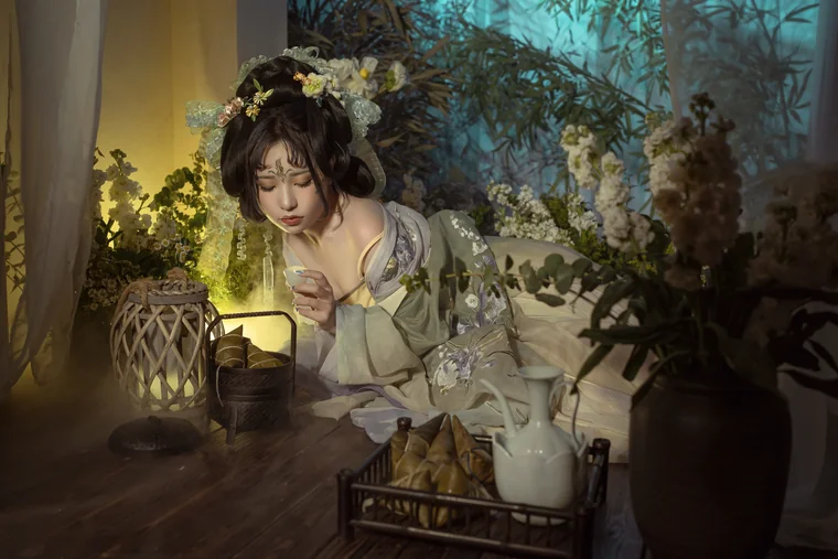 [Coser] Chinese 爆机少女喵小吉 - 浣溪沙.端午 preview 14